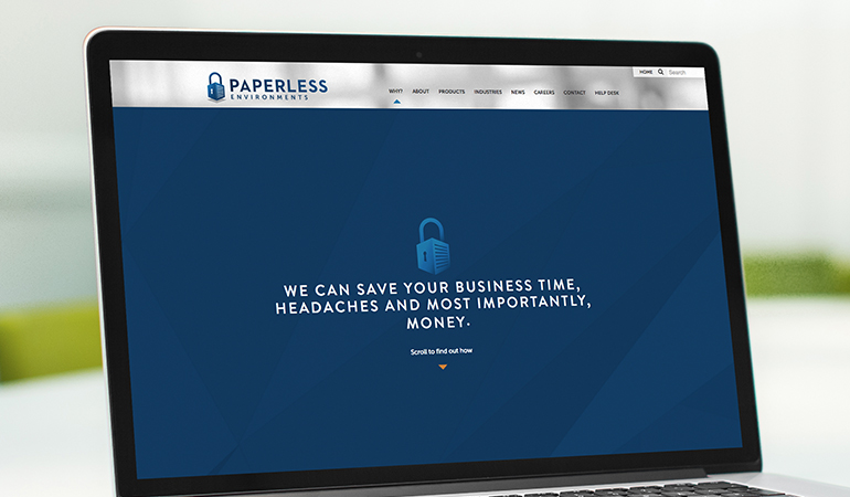Why Paperless Website Page