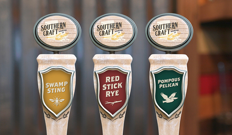 Southern Craft Brewing Co. Tap Handles