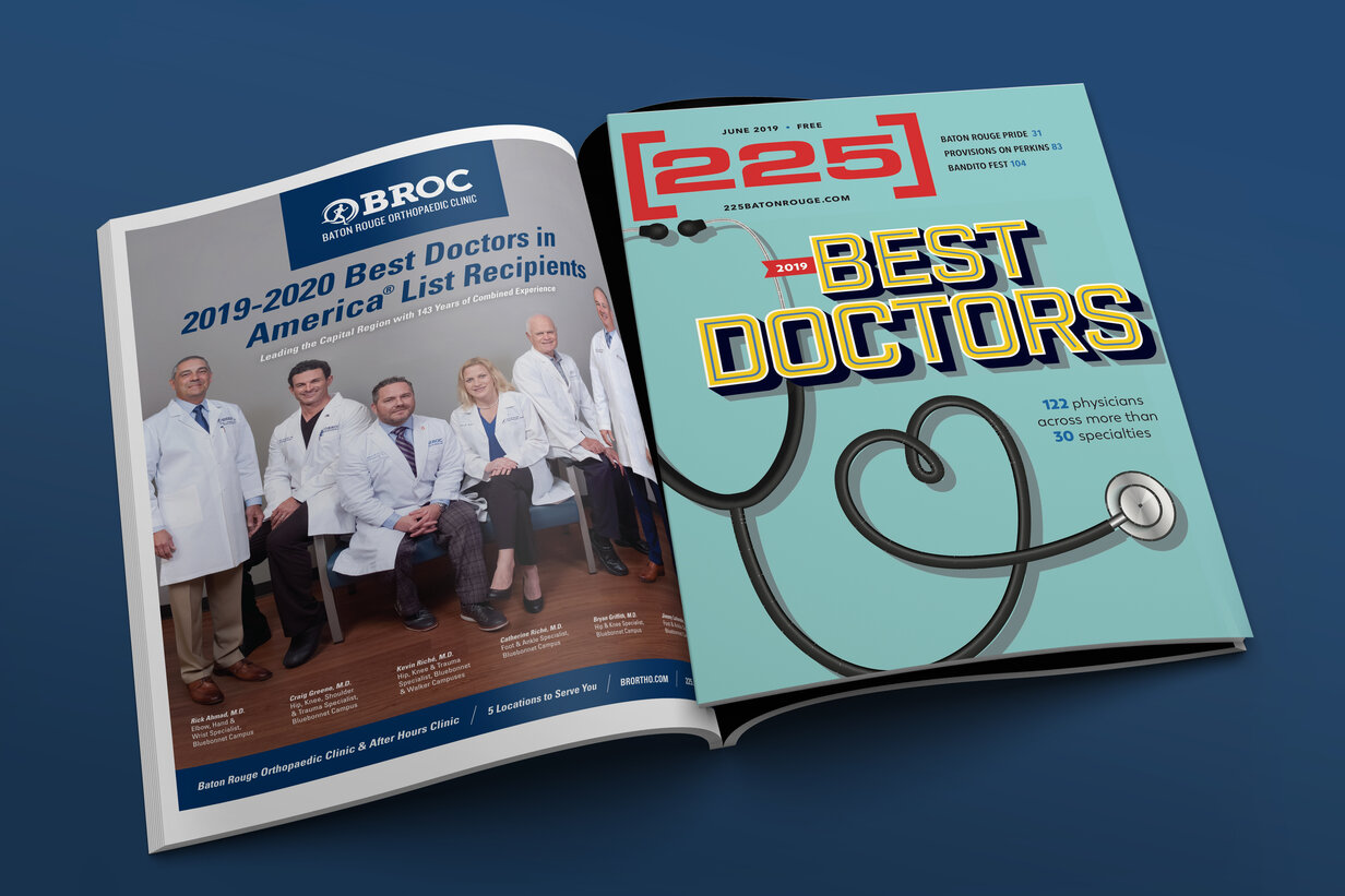 BROC Best Doctors Ad Mockup Blue