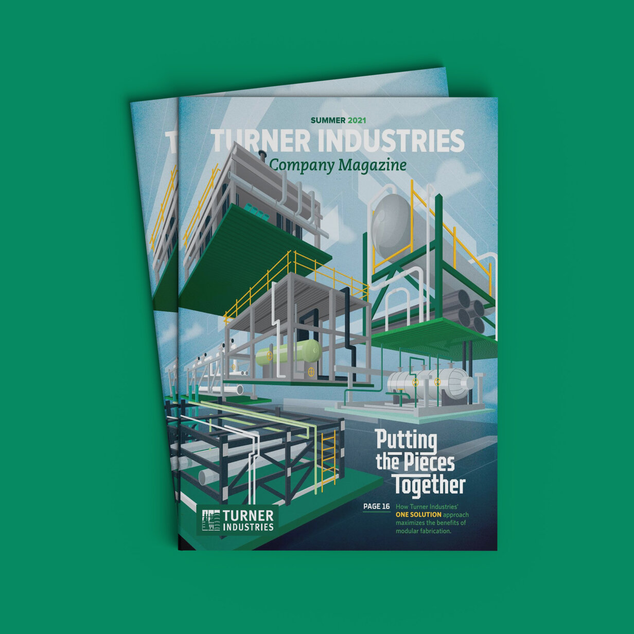 Turner Magazine Mockup 21107