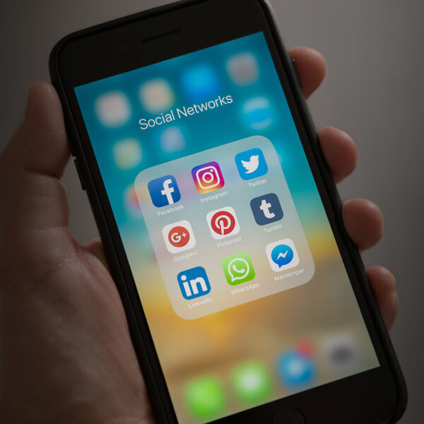 Behind The Scenes Of Social Media Graphic