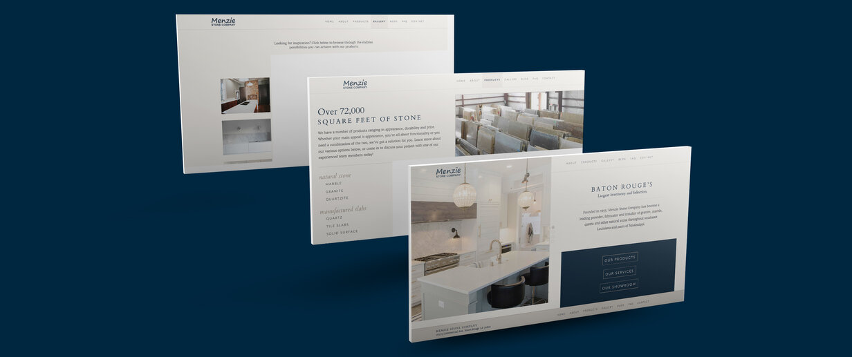 Menzie Stone Web Mockup Header