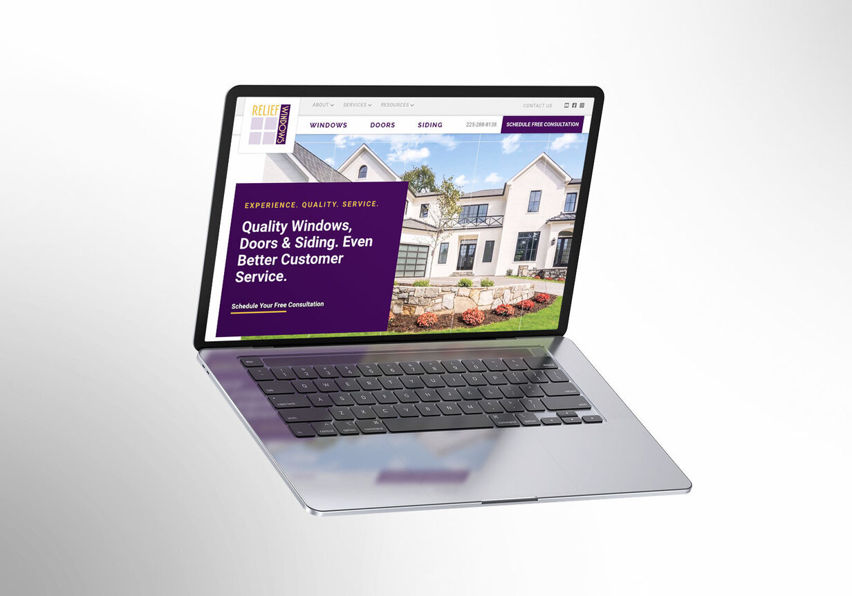 Relief Windows Home Page Web v2