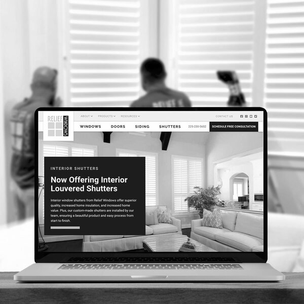 Relief Shutters Page
