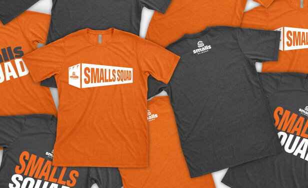 Smalls tshirts collage