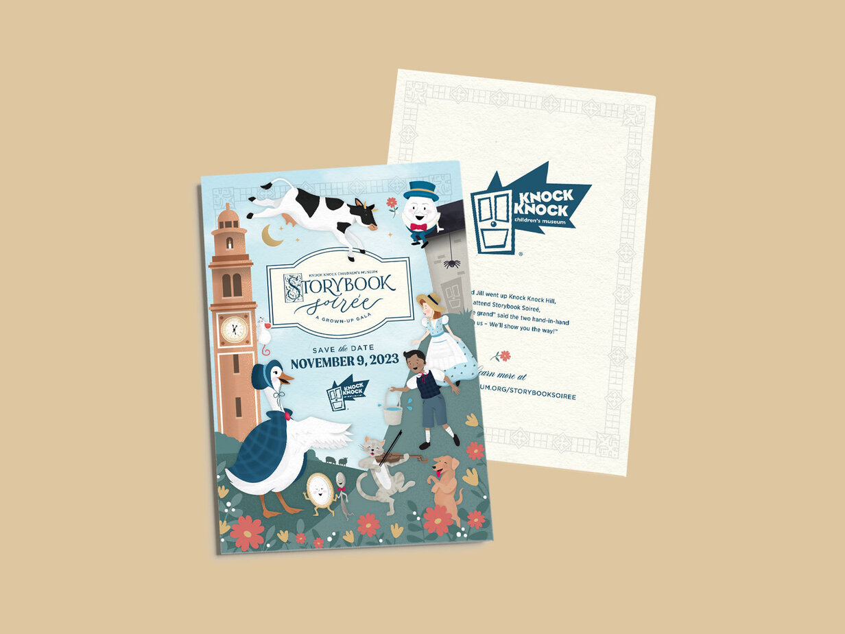 2023 Storybook Soiree Invitation Mockups
