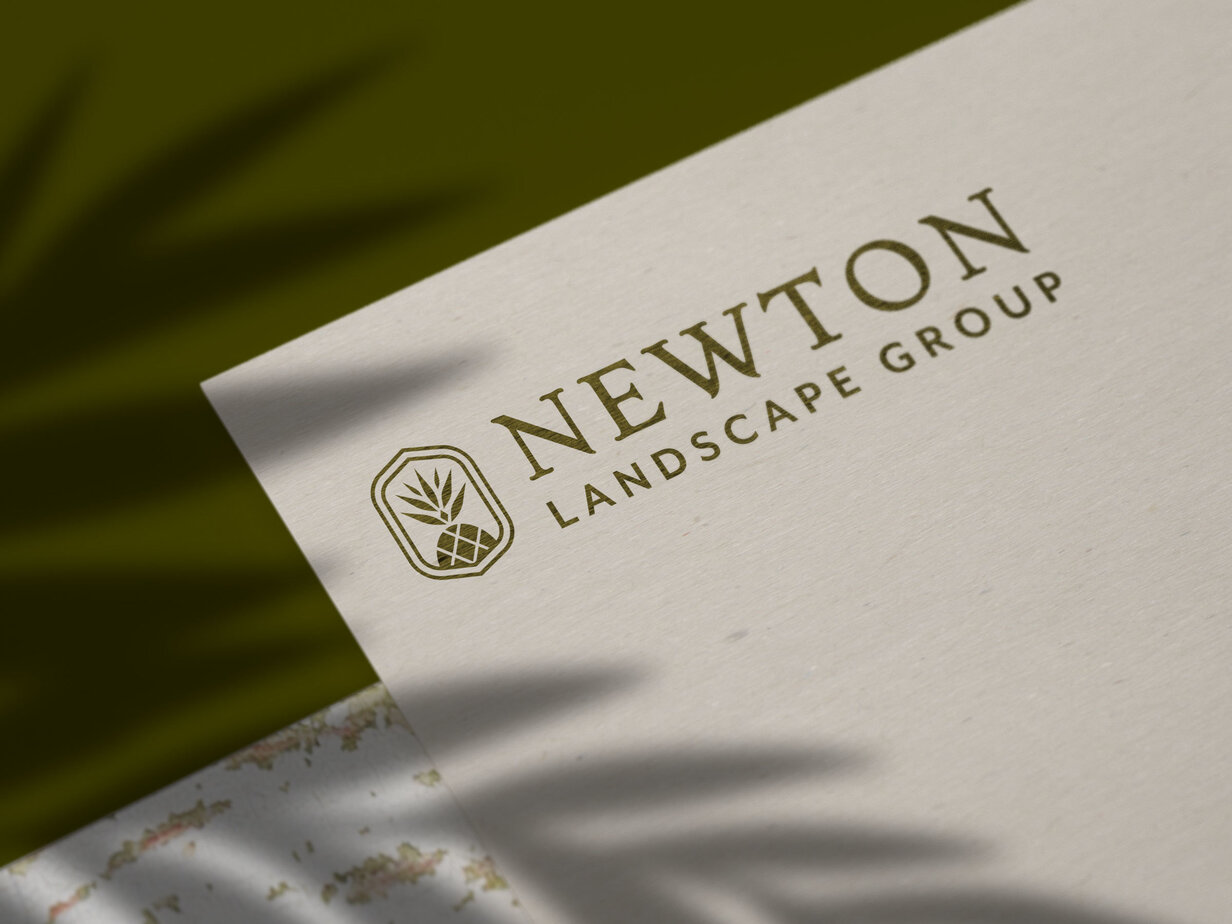 Newton Logo Mockup