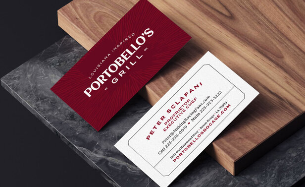 Portobellos Business Cards 20727