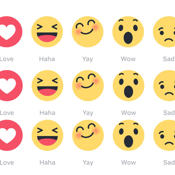 Our Reactions To Facebook Reactions