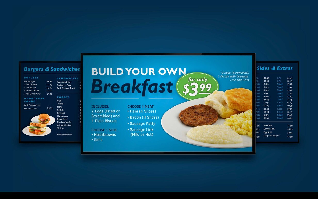 Popingos Menu Boards