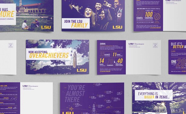Lsu Recruitment Postcards