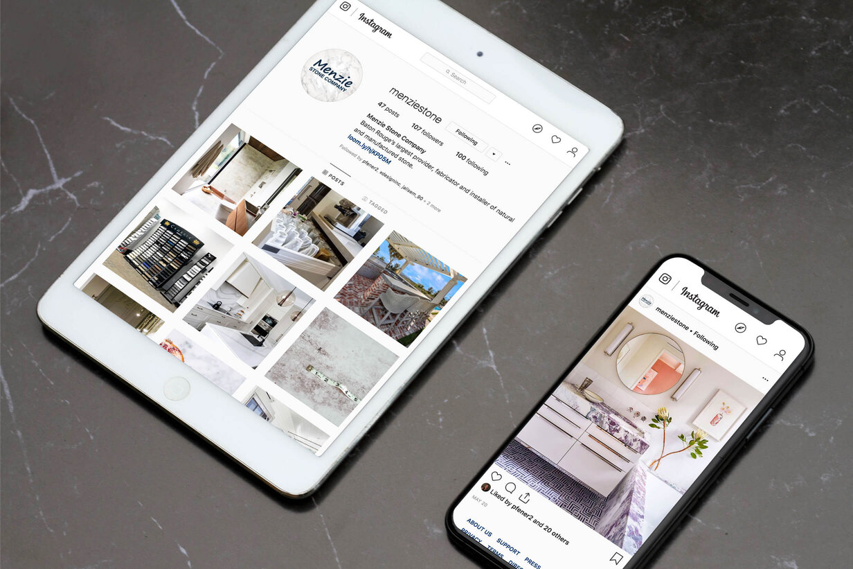 Menzie Stone Social Media Mockup Carousel