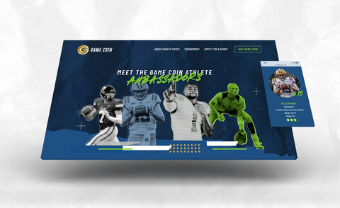 Game Coin Flat Mockups