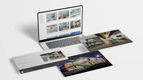 Laptop Screen with Grey BG