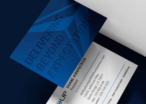 X New GROUP business cards