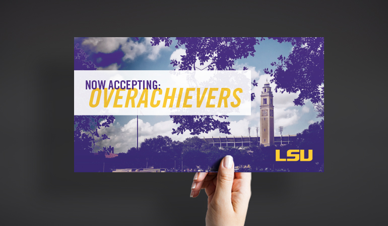 LSU Recruitment Materials - Xdesign Baton Rouge