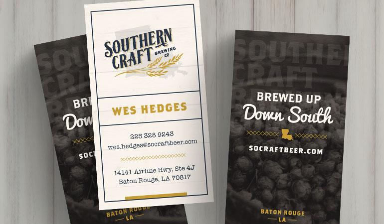 Southern Craft Brewing Co. Business Cards