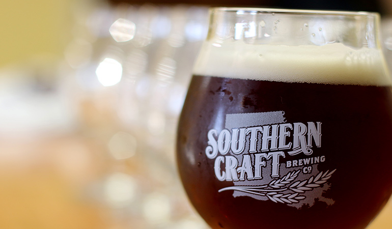 Southern Craft Brewing Co. Glass