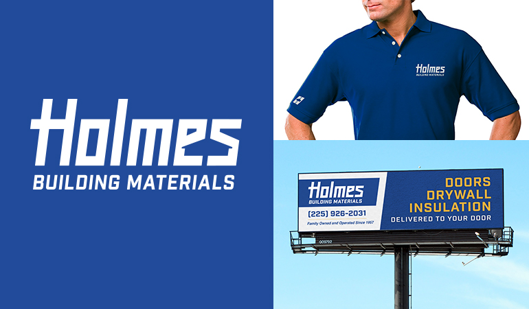 Holmes Building Materials Logo