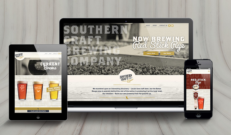 Southern Craft Brewing Co. Website